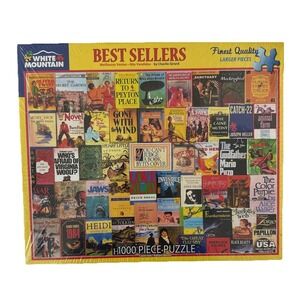 White Mountain Best Sellers #930 by Charlie Girard 1000pcs Jigsaw Puzzle USA New
